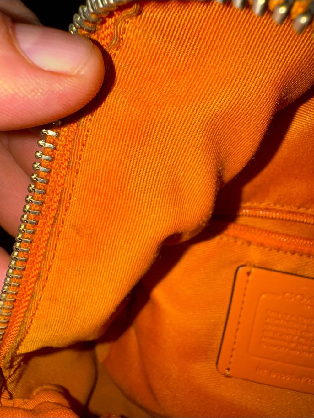 Coach Mini Pebbled Leather Backpack Mustard Yellow / Honey –good Condition
